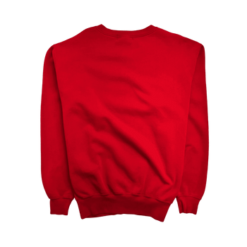 (L) Vintage Ralph Lauren Polo Bear Sweatshirt Red