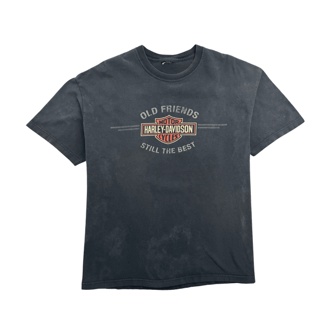 Vintage '03 Tacoma Wa. Harley Davidson Tee Black