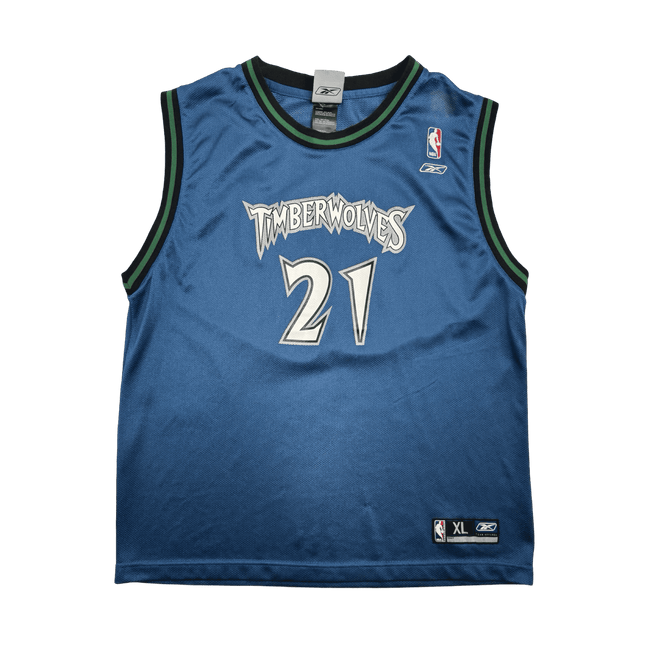 (M) Vintage NBA Timberwolves Kevin Garnet Jersey