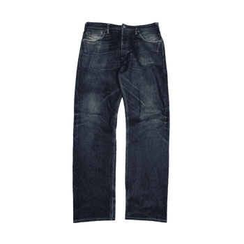 Vintage Evisu Lot 2000 No. 2 Daicock Blue Denim Pants