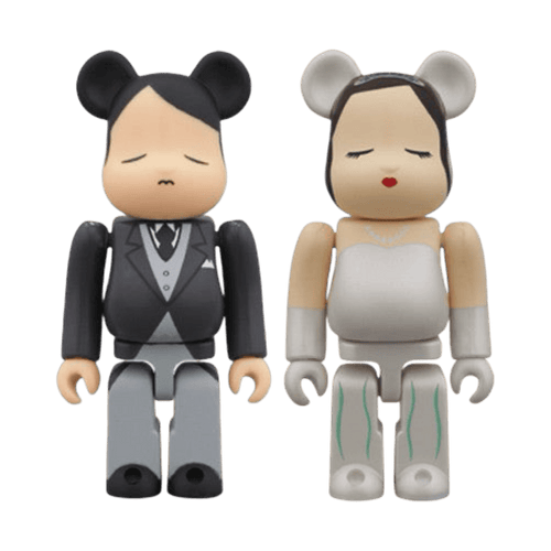 Medicom Bearbrick Wedding Series 2-Pack 100% | Vintage Clothing Store Canada