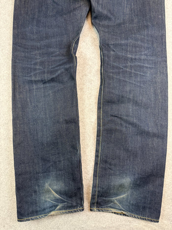 BAPE Apesta Flame Star Denim Jeans (USED)