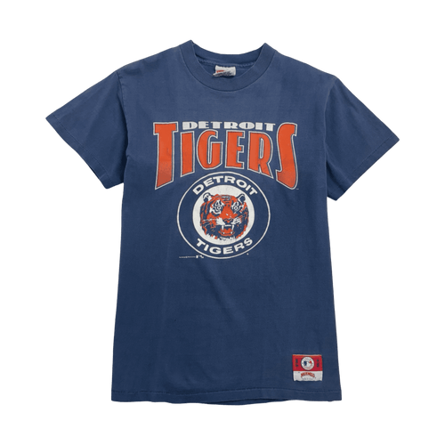 Vintage '91 MLB Detroit Tigers Tee Faded Navy | Vintage Clothing Store Canada