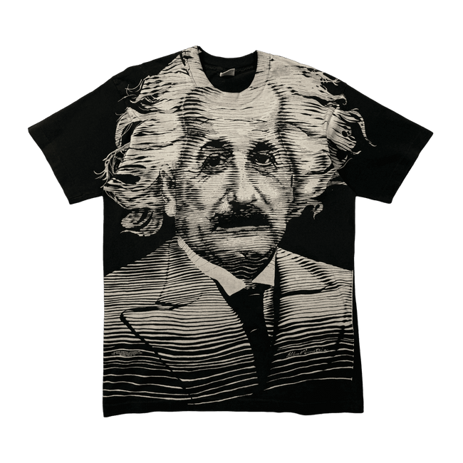 Vintage 90’s Albert Einstein Tee Black