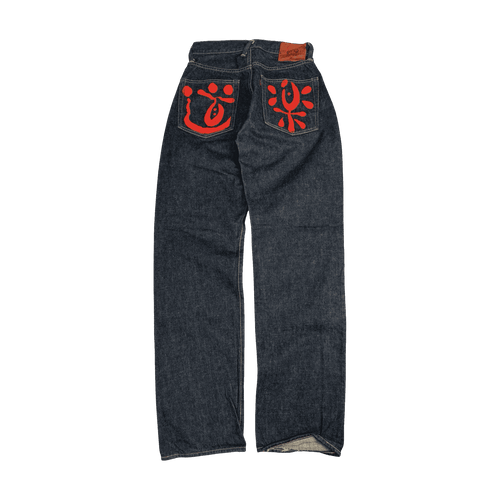 Evisu 2001 No. 2 Doraku Denim Pants | Vintage Clothing Store Canada