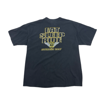 Vintage 1990’s Camel Eat Sleep Ride Sturgis Tee Black