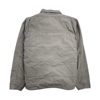 (L) Carhartt Fleeced Lined Zip-Up Jacket Grey