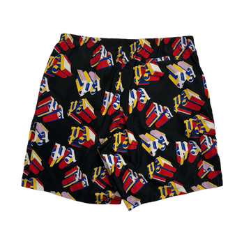 Palm Angels 3D Logo Shorts Black (USED)