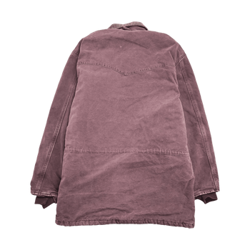 Vintage Carhartt Chore Jacket Burgundy