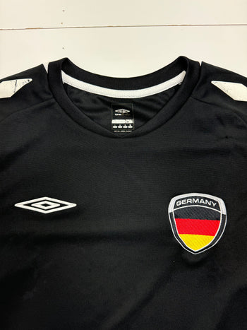 (S) Umbro Team Germany Soccer Jersey Black