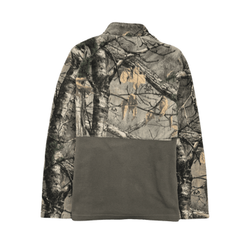 (L) Realtree Full-Zip Fleece Camo