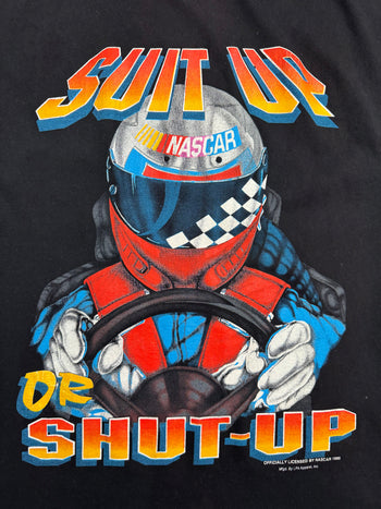 (XL) Vintage '95 NASCAR Racing Tee Black