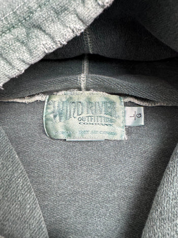 Vintage Windriver Faded Hoodie Marine