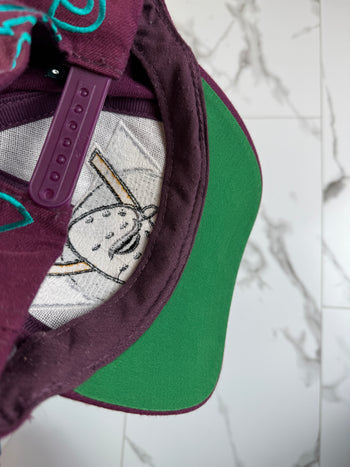 1990’s Anaheim Mighty Ducks AJD Snapback Hat