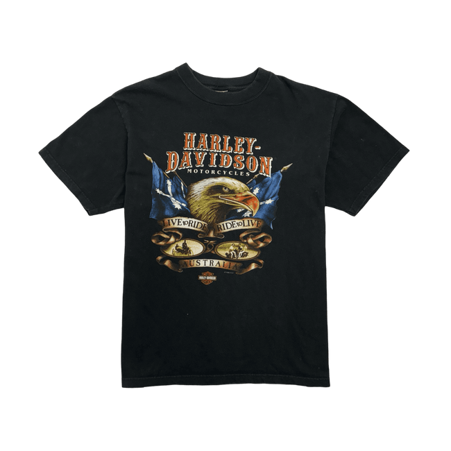 (XL) Vintage '96 Harley Davidson Tee Black