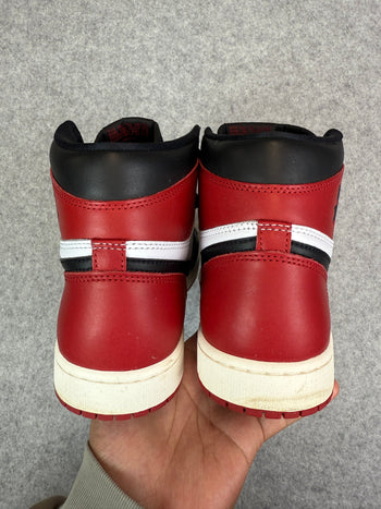 Air Jordan 1 Retro High OG Black Toe Reimagined (USED)