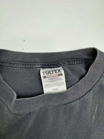 (S) Vintage 90s Bear Foot Monster Truck Racing Tee Black