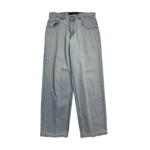 Vintage Levis SilverTab Baggy Fit Denim Pants Washed | Vintage Clothing Store Canada