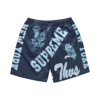 Supreme Varsity Mesh Shorts Navy