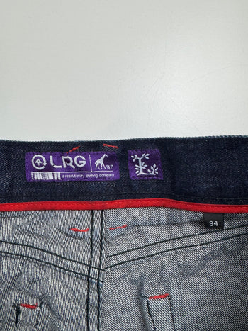 Vintage Y2k LRG Denim Pants Dark
