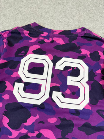 BAPE Apesta 93 Camo Tee Purple (USED)