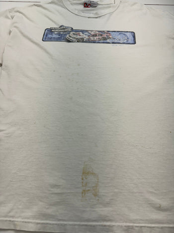 (XL) Vintage '04 MLB Dale Jr. Nascar Tee White