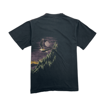 (L) Vintage Nature Eagle Tee Black
