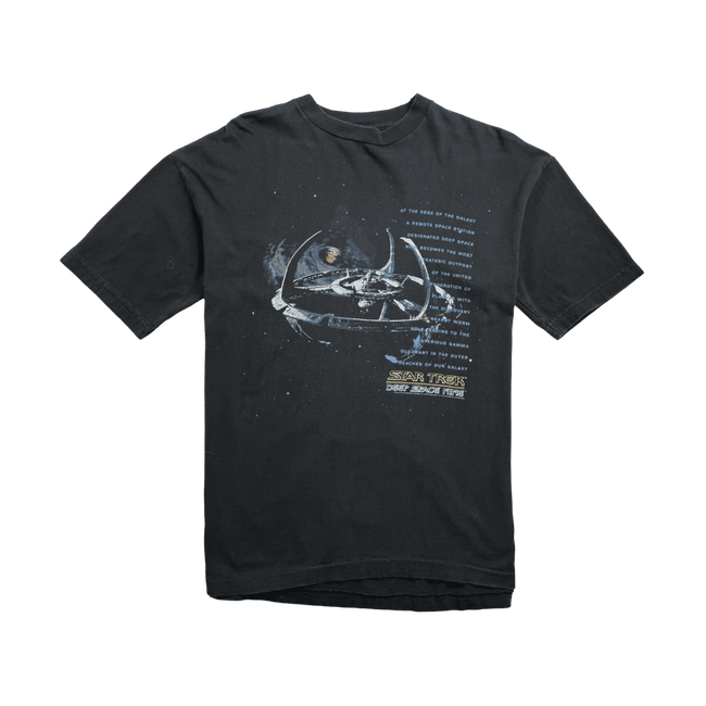 (L) Vintage '93 Star Trek Tee Black