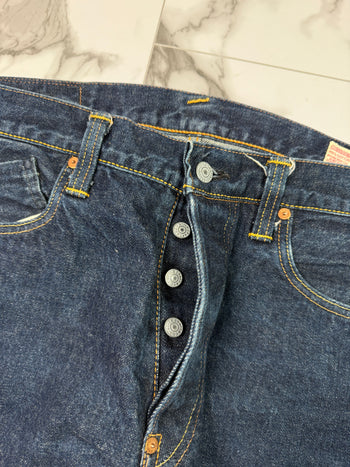 Vintage Evisu Lot 2000 Daicock Paint Splatter Denim Pants
