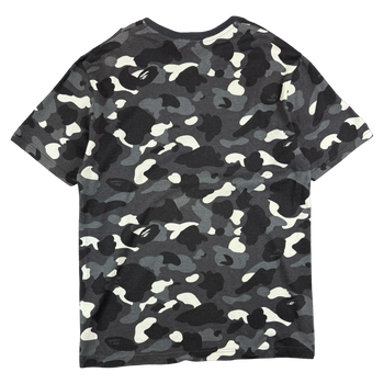 BAPE City Camo Ape Head Tee Black/Grey (USED)