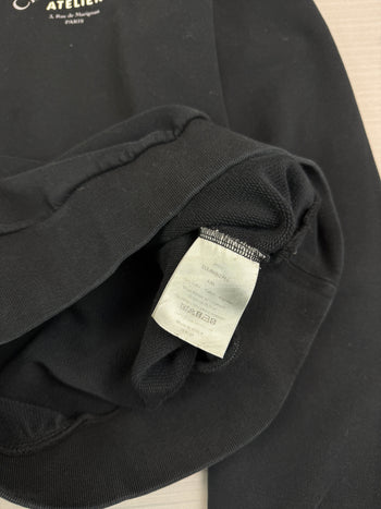 Christian Dior Atelier Logo Sweatshirt Black (USED)
