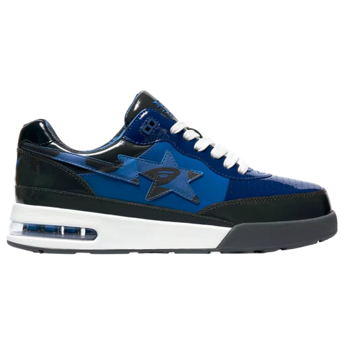 A Bathing Ape Bape Road Sta Patent Leather Blue 2022 | Vintage Clothing Store Canada
