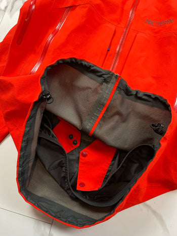 2012 Arc'teryx Vertical Ski Jacket Orange (USED)