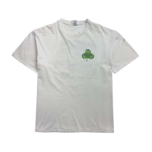 Vintage 90s Corona Extra St. Pats Tee White | Vintage Clothing Store Canada