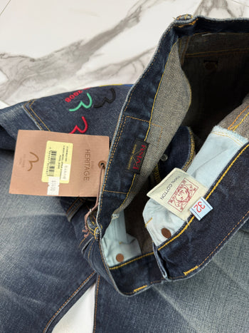 Vintage Evisu Beijing 2008 Seagull Denim Pants
