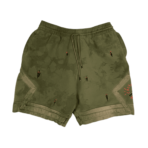 Air Jordan x Cactus Jack Shorts Olive (USED) | Vintage Clothing Store Canada