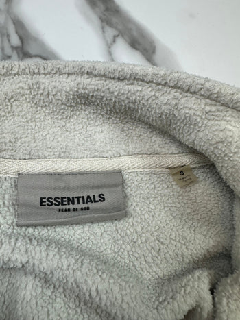 Fear of God Essentials Polar Fleece Half-Zip Oatmeal (USED)