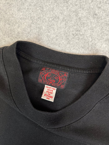 Evisu Big Logo Tee Black