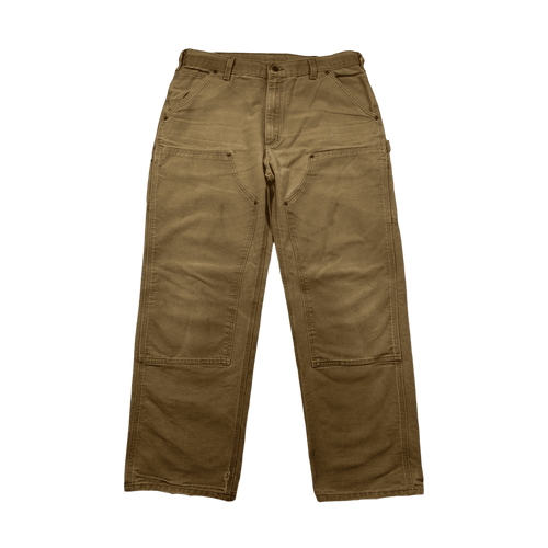Carhartt Double-Knee Carpenter Pants Beige | Vintage Clothing Store Canada