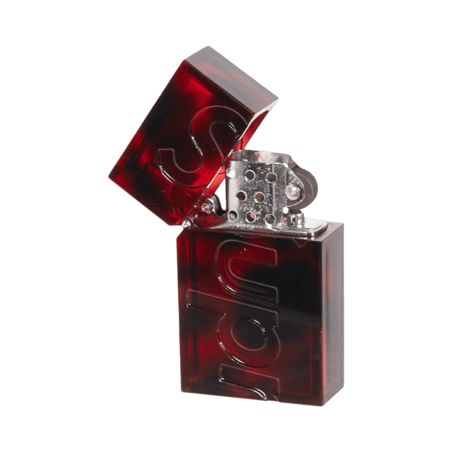 Supreme Tsubota Pearl Hard Edge Lighter FW21 Red