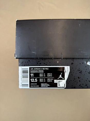 Air Jordan Retro 4 Black Cat 2020 (USED)