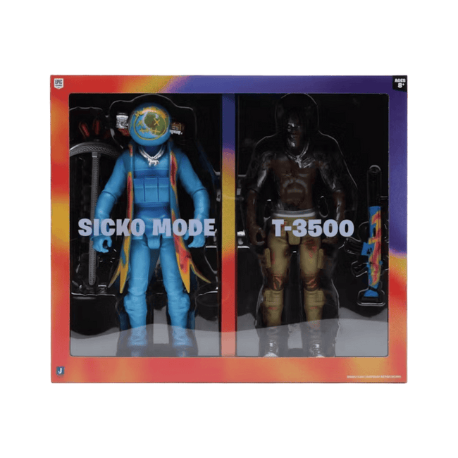 Travis Scott Cactus Jack Fortnite 12" Action Figure Duo Set