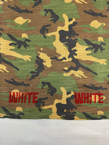 Off-White Red Velvet Tee Camo (USED)