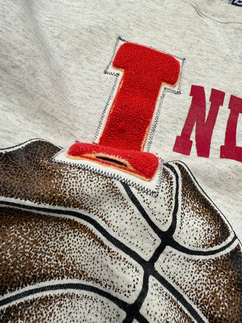 Vintage 1990’s Indiana Basketball Sweatshirt Grey