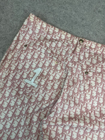 Women’s Christian Dior Monogram Pants Pink