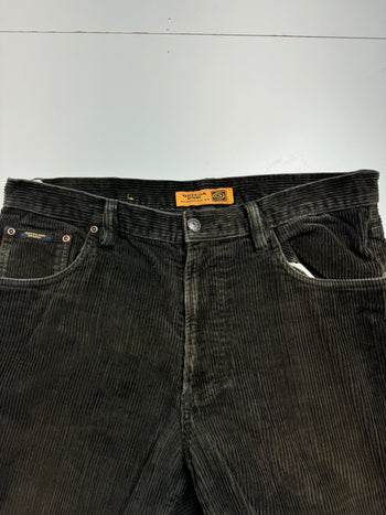 (36) Vintage Gotcha Sport Corduroy Pants Mocha Brown