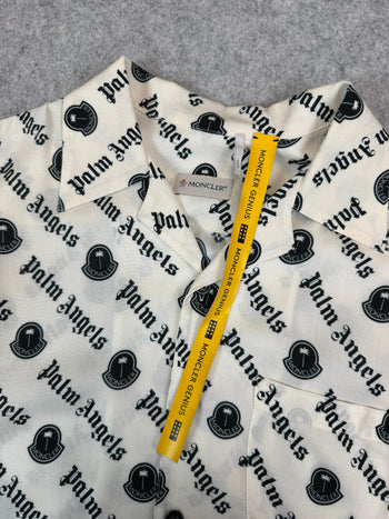 Moncler x Palm Angels Button-up Shirt White (USED)