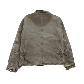 (L) Vintage '04 Carhartt Quilt Lined Arctic Work Jacket Brown