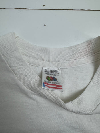 Vintage 90s Hanson Brothers Tee White