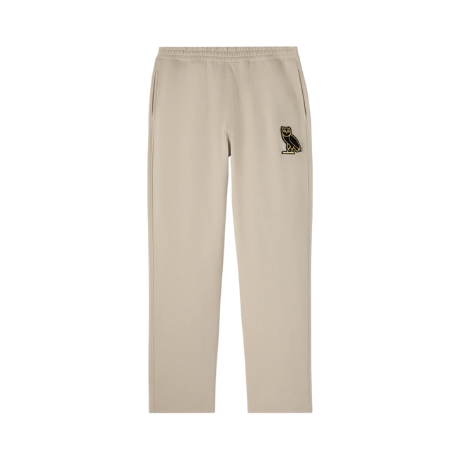 OVO Mini OG Open Hem Sweatpants Beige
